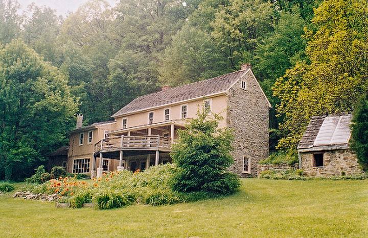 Sheedermill Farm restoration, restored stone farmhouse